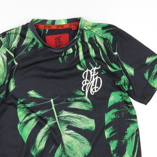 DFND Boys Black   Basic T-Shirt Size 9-10 Years