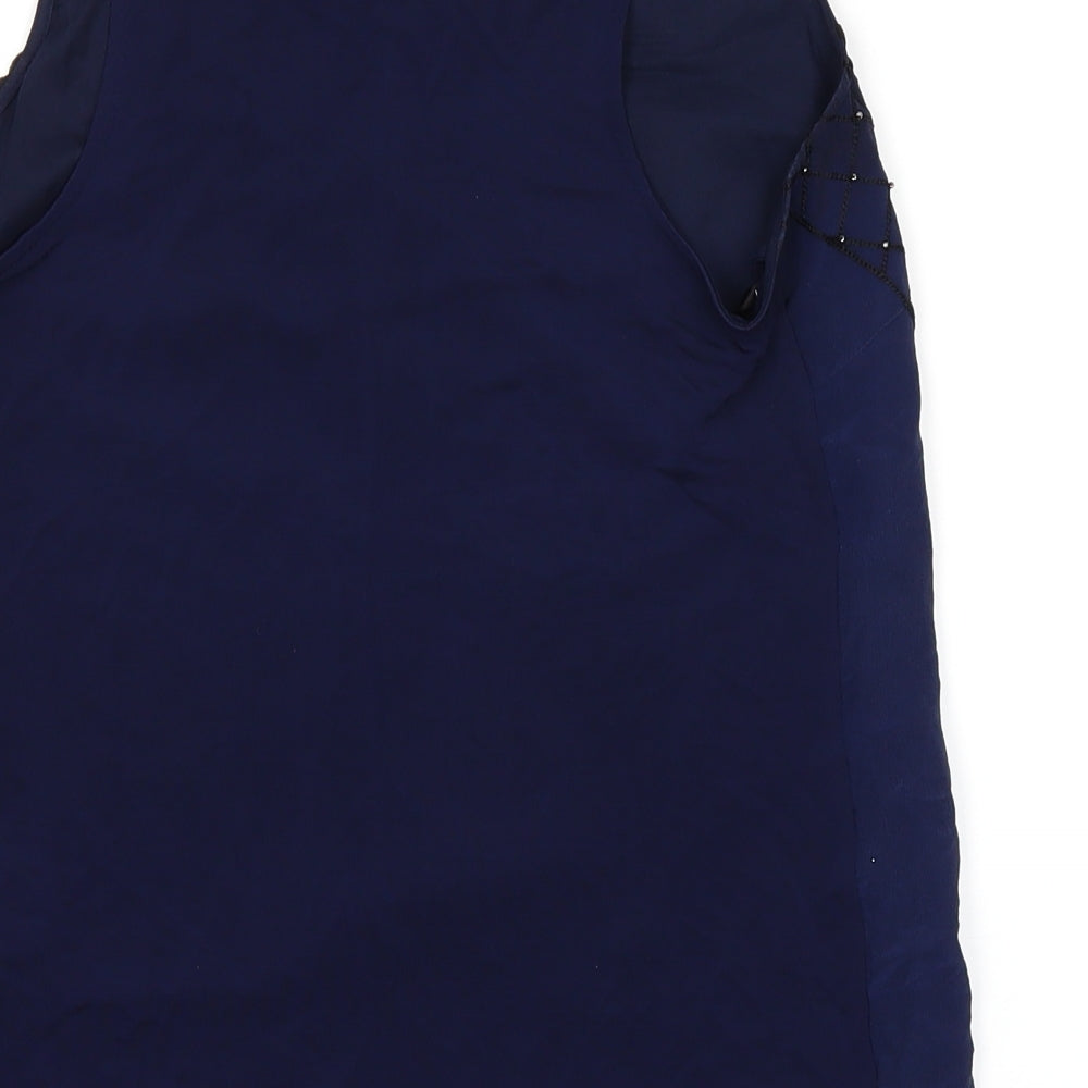 Karen Millen Womens Blue   Basic T-Shirt Size 10
