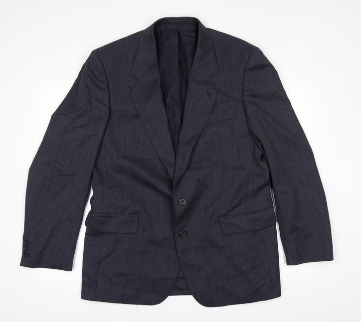 Odermark Mens Blue Jacket Suit Jacket Size 42