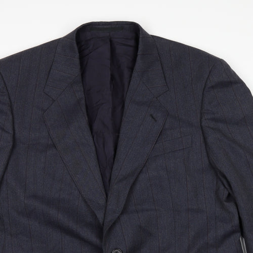 Odermark Mens Blue   Jacket Suit Jacket Size 42