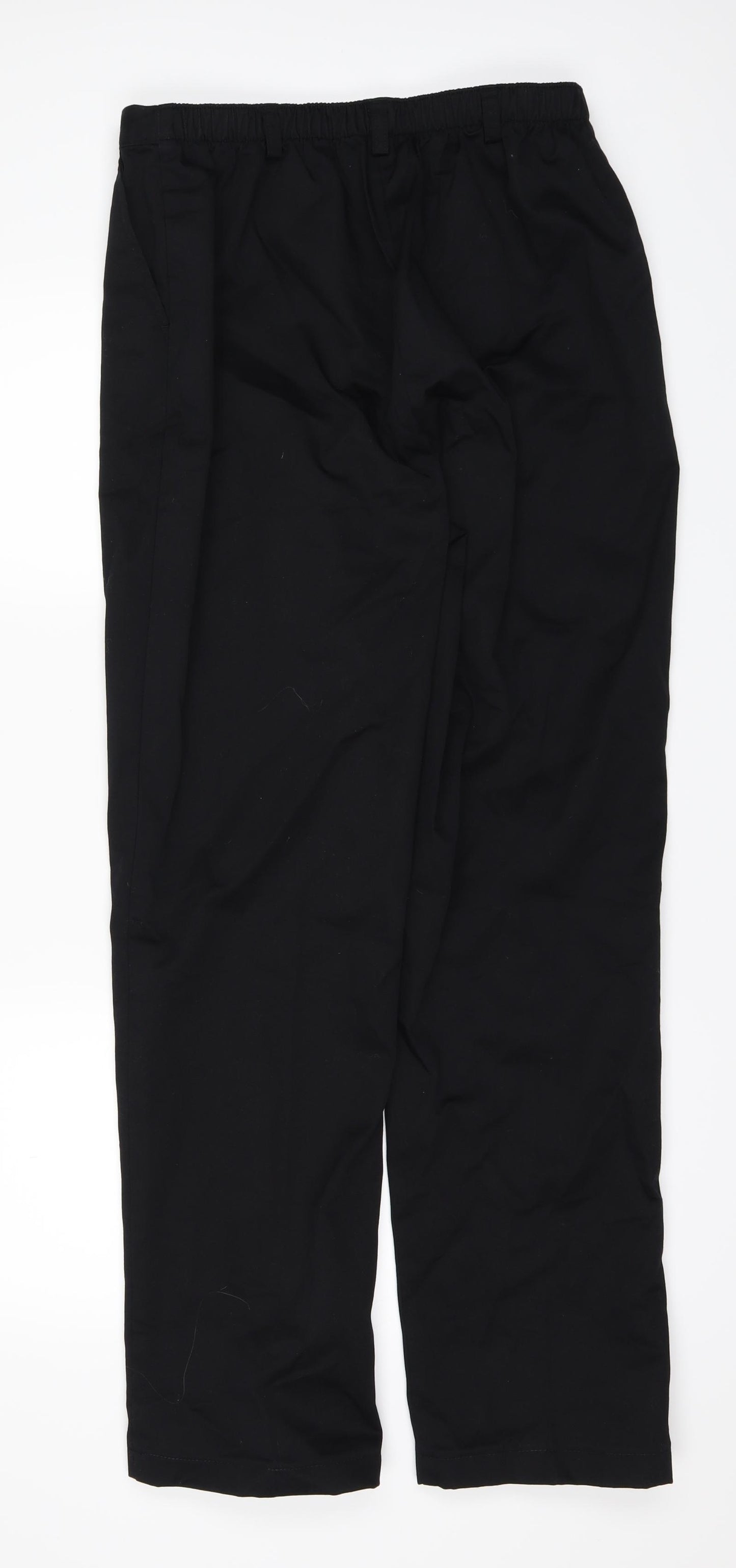 lands'end Womens Black   Trousers  Size 10 L30 in