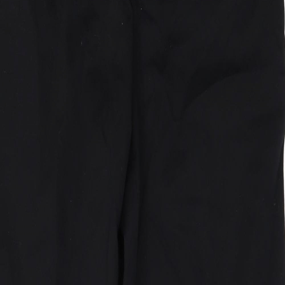 lands'end Womens Black   Trousers  Size 10 L30 in