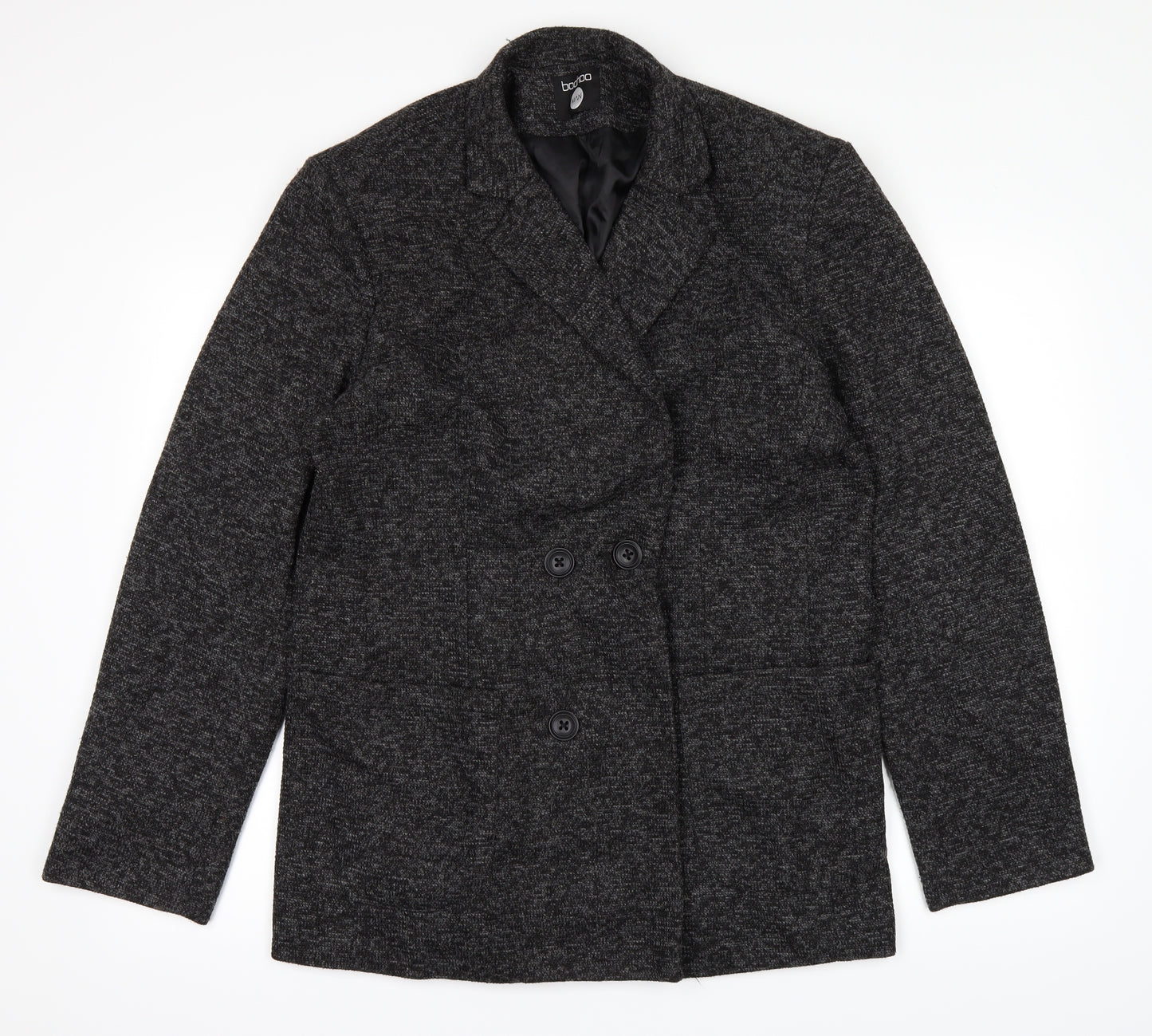 Boohoo Womens Black   Jacket  Size L