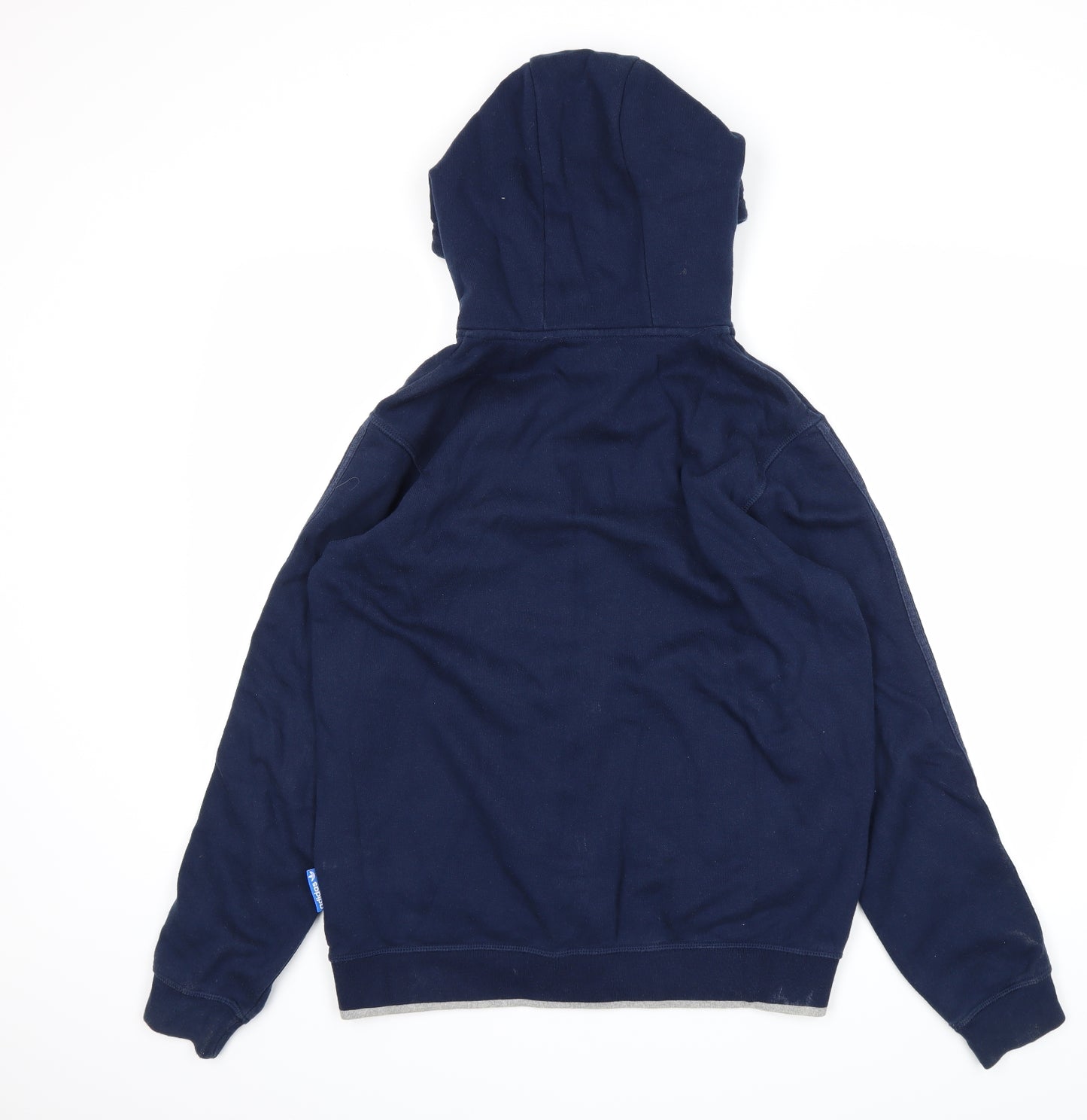 adidas Mens Blue   Full Zip Hoodie Size M