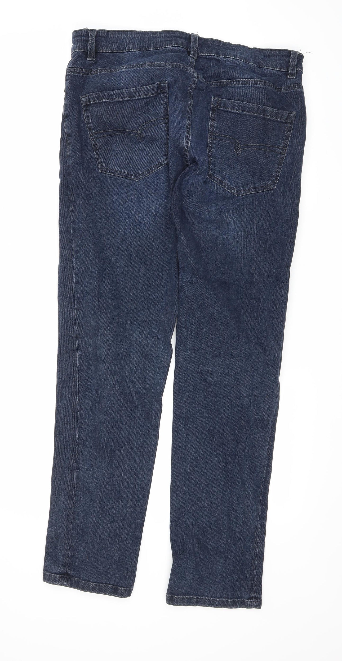 NEXT Mens Blue   Straight Jeans Size 34 L30 in