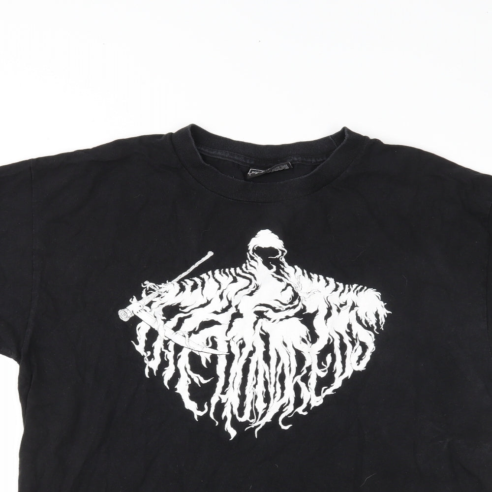 The Hundreds Mens Black    T-Shirt Size L