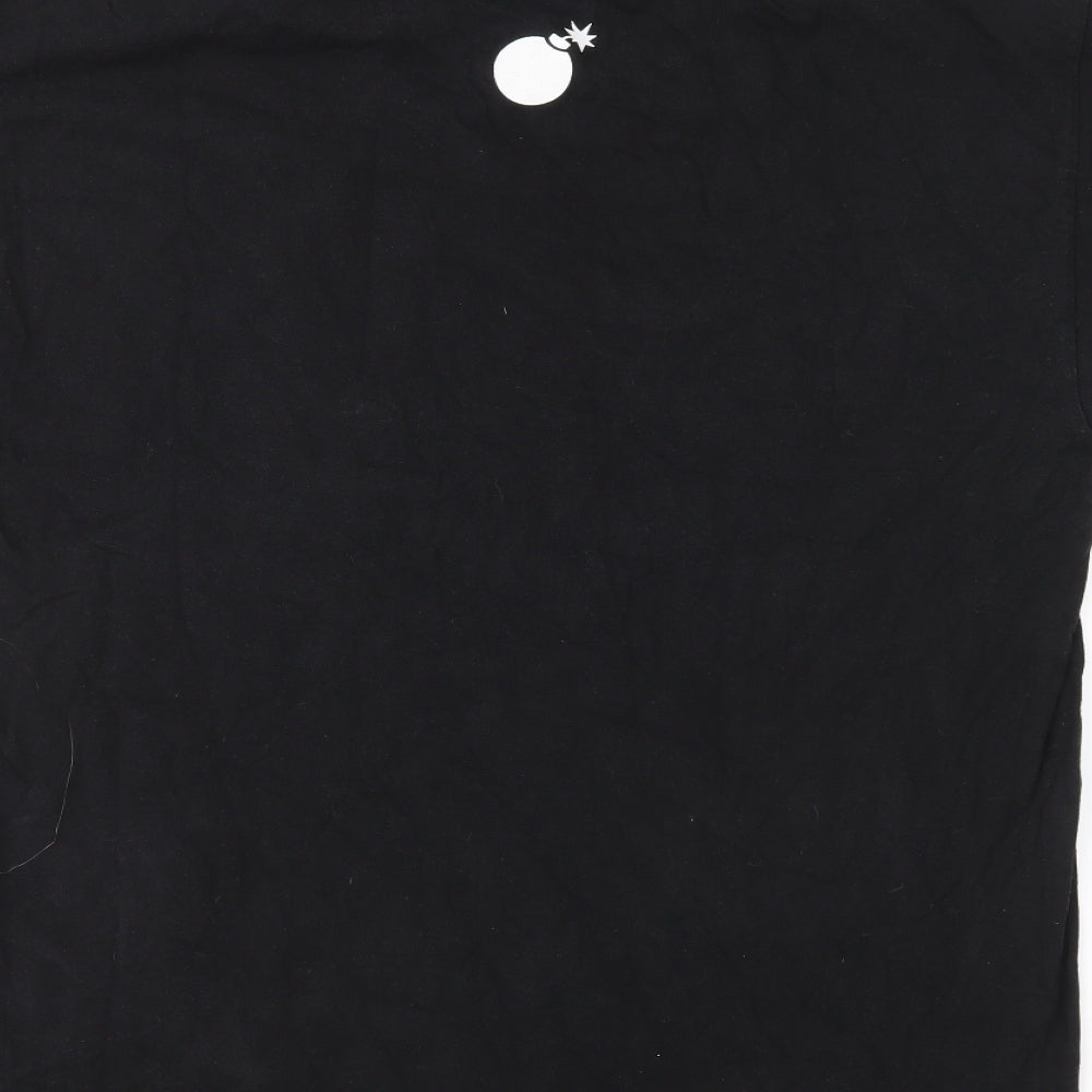 The Hundreds Mens Black    T-Shirt Size L