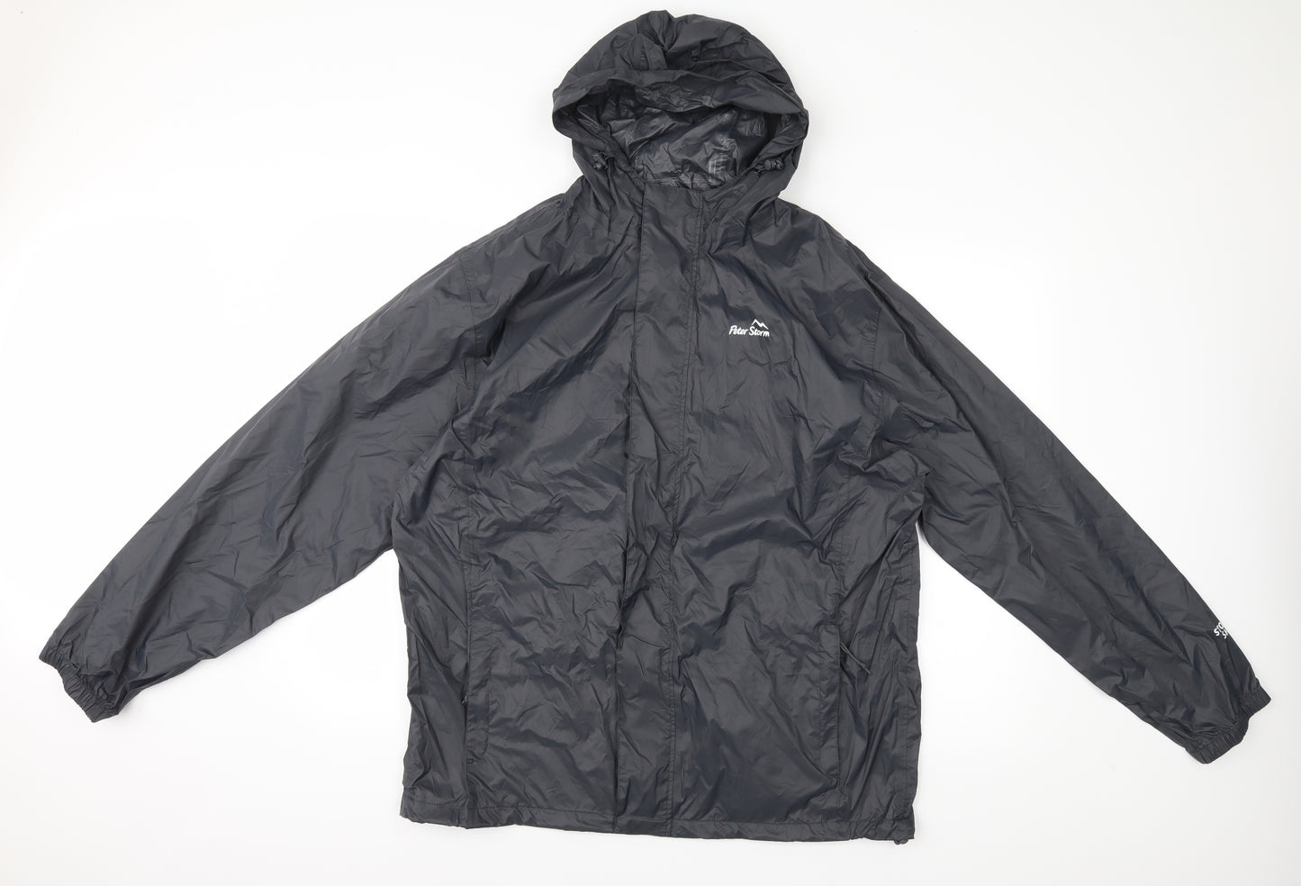 Peter Storm Mens Grey   Rain Coat Coat Size L