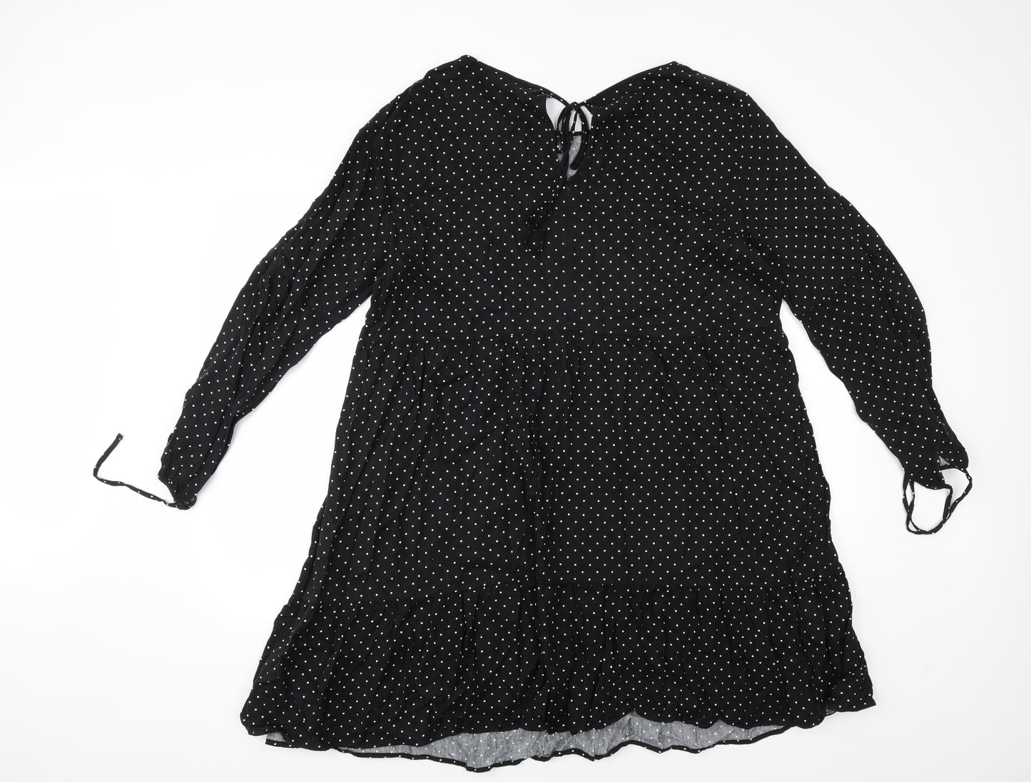 Dorothy Perkins Womens Black Polka Dot  Basic Blouse Size 20