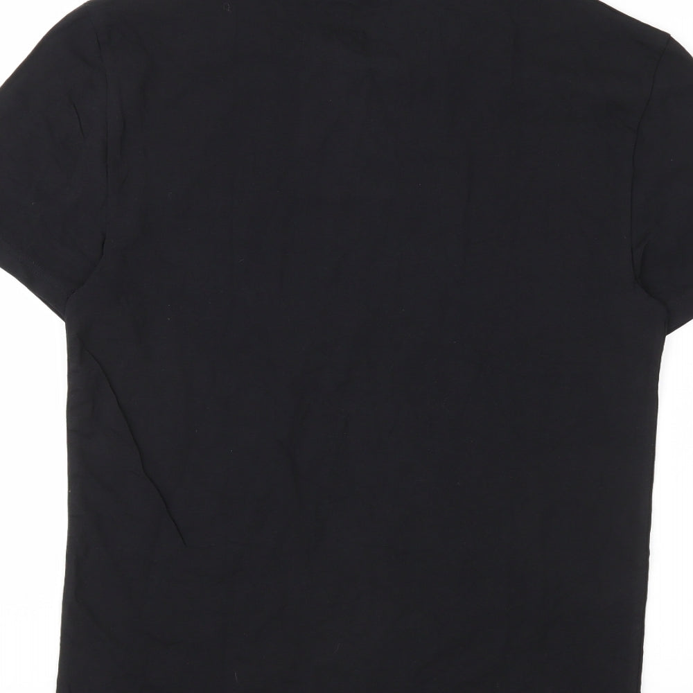 M&S Mens Black    T-Shirt Size S