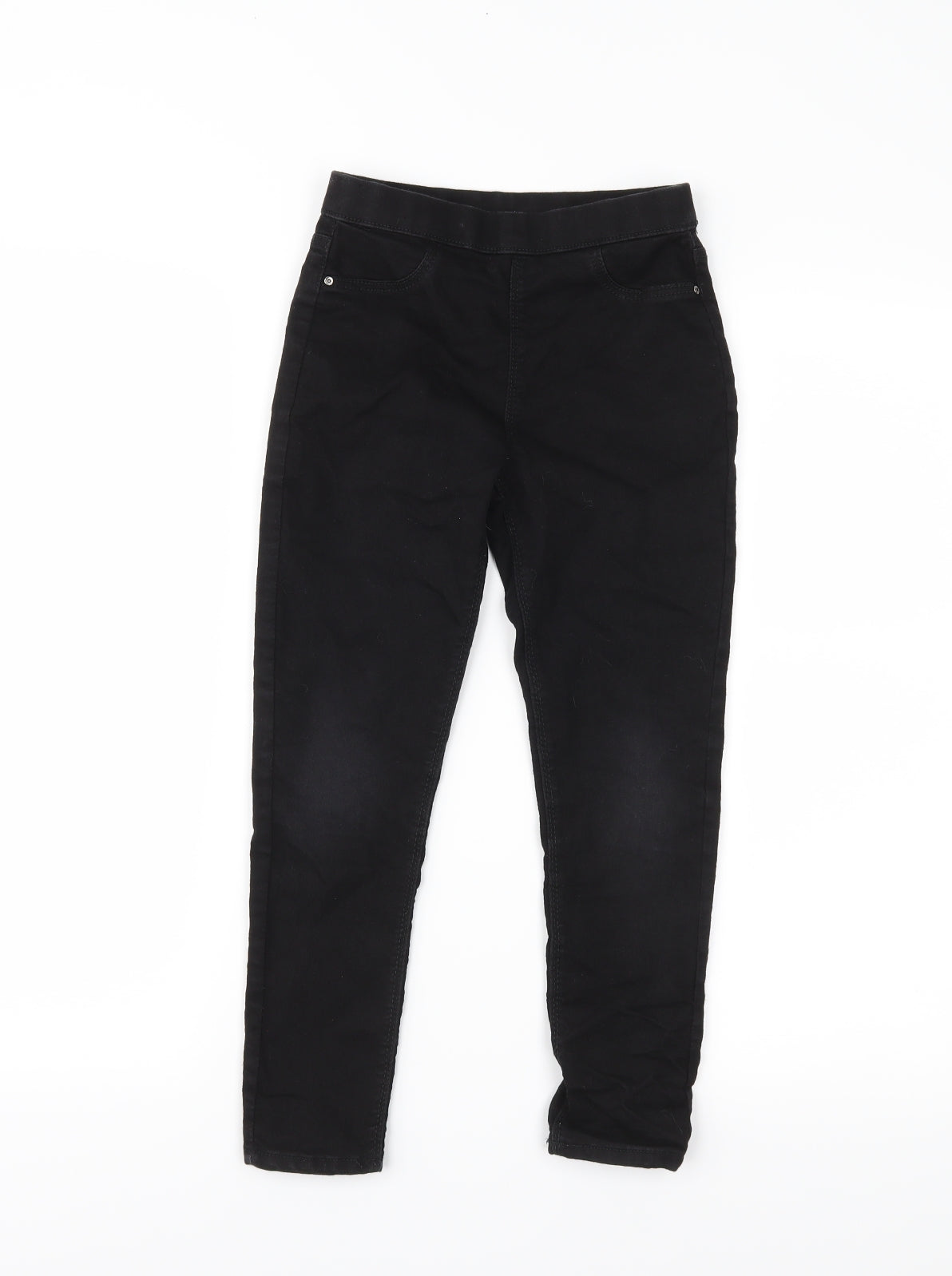 Matalan Girls Black   Jegging Jeans Size 8 Years