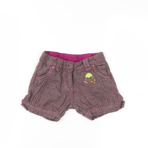 tuc tuc Girls Purple   Cut-Off Shorts Size 2 Years