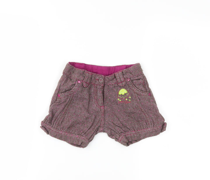 tuc tuc Girls Purple   Cut-Off Shorts Size 2 Years