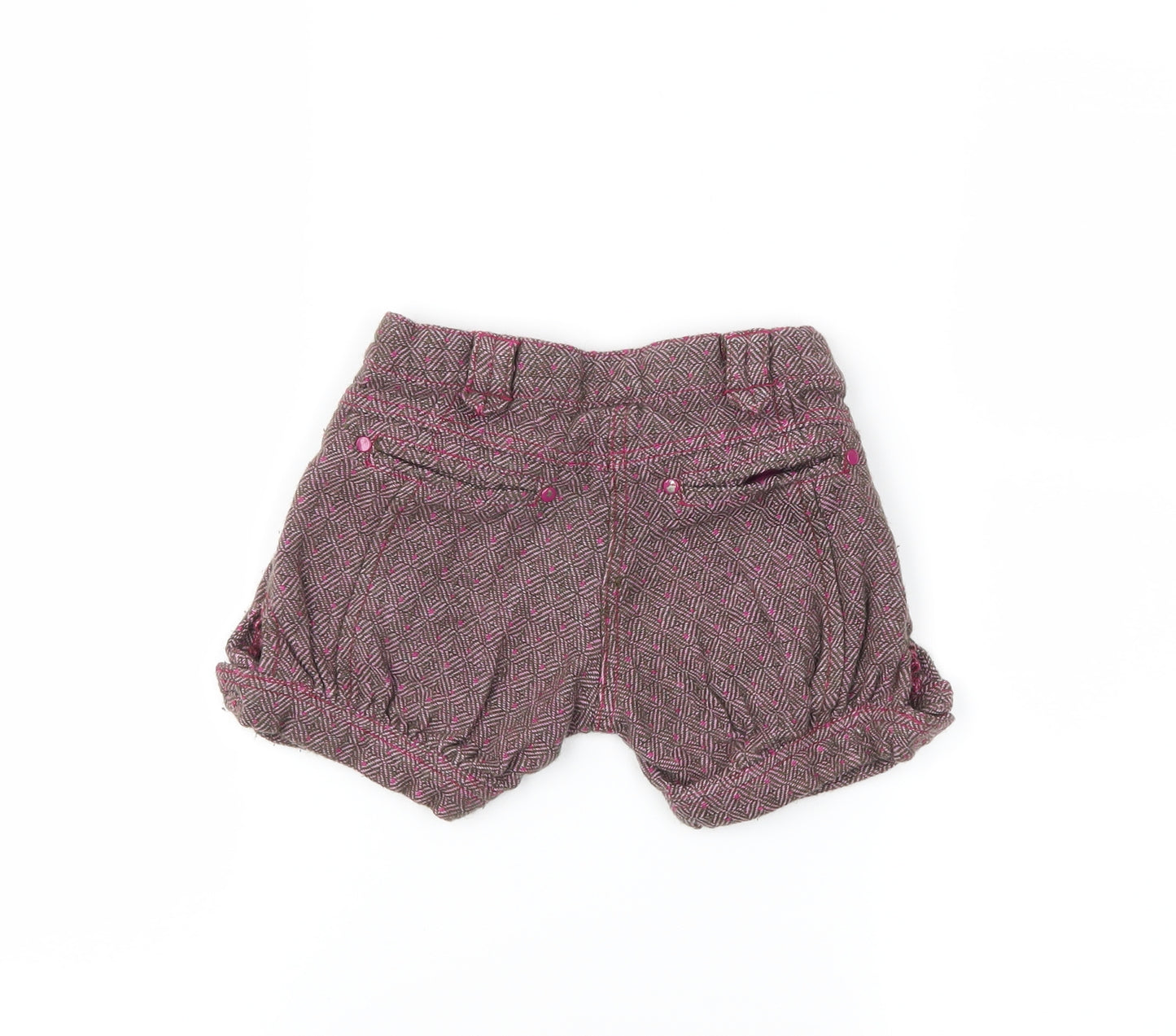 tuc tuc Girls Purple   Cut-Off Shorts Size 2 Years
