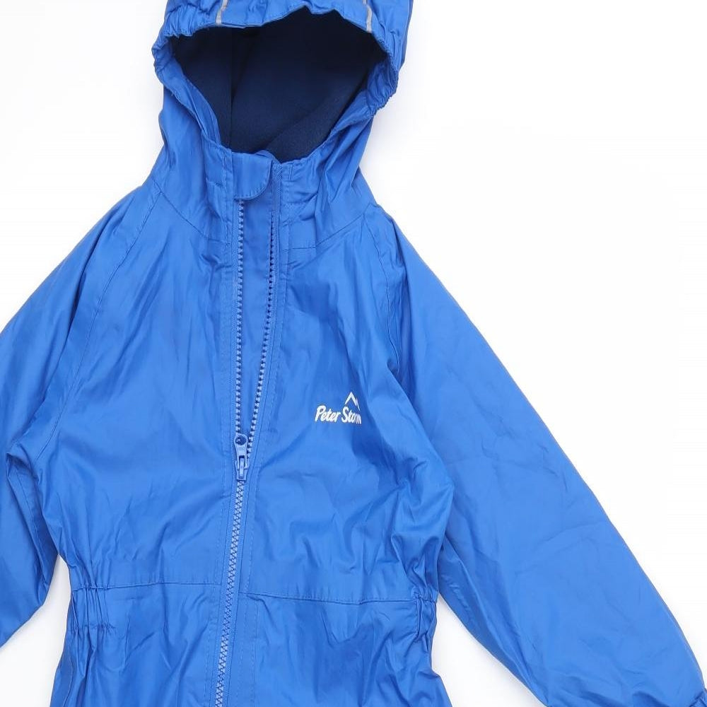 Peter Storm Boys Blue   Quilted Snowsuit Size 2-3 Years
