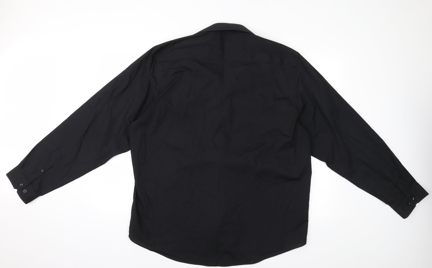 Primark Mens Black    Button-Up Size 18