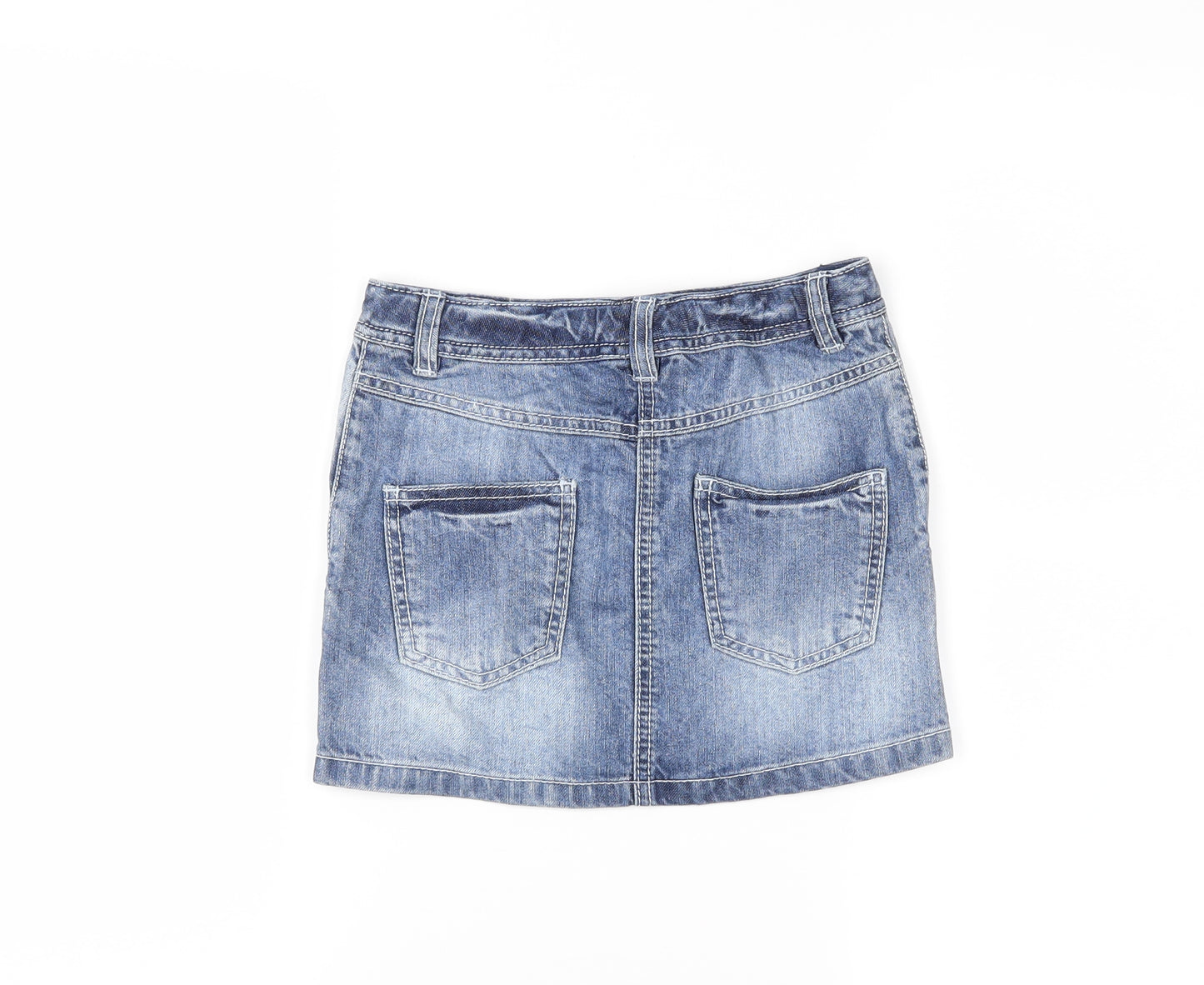 NEXT Girls Blue   A-Line Skirt Size 7 Years