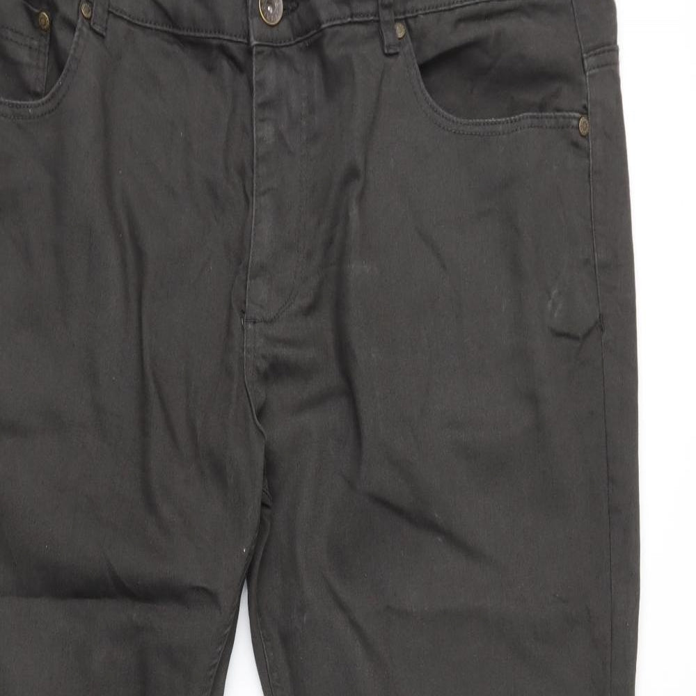 Union Blues Mens Grey   Straight Jeans Size 42 in L28 in