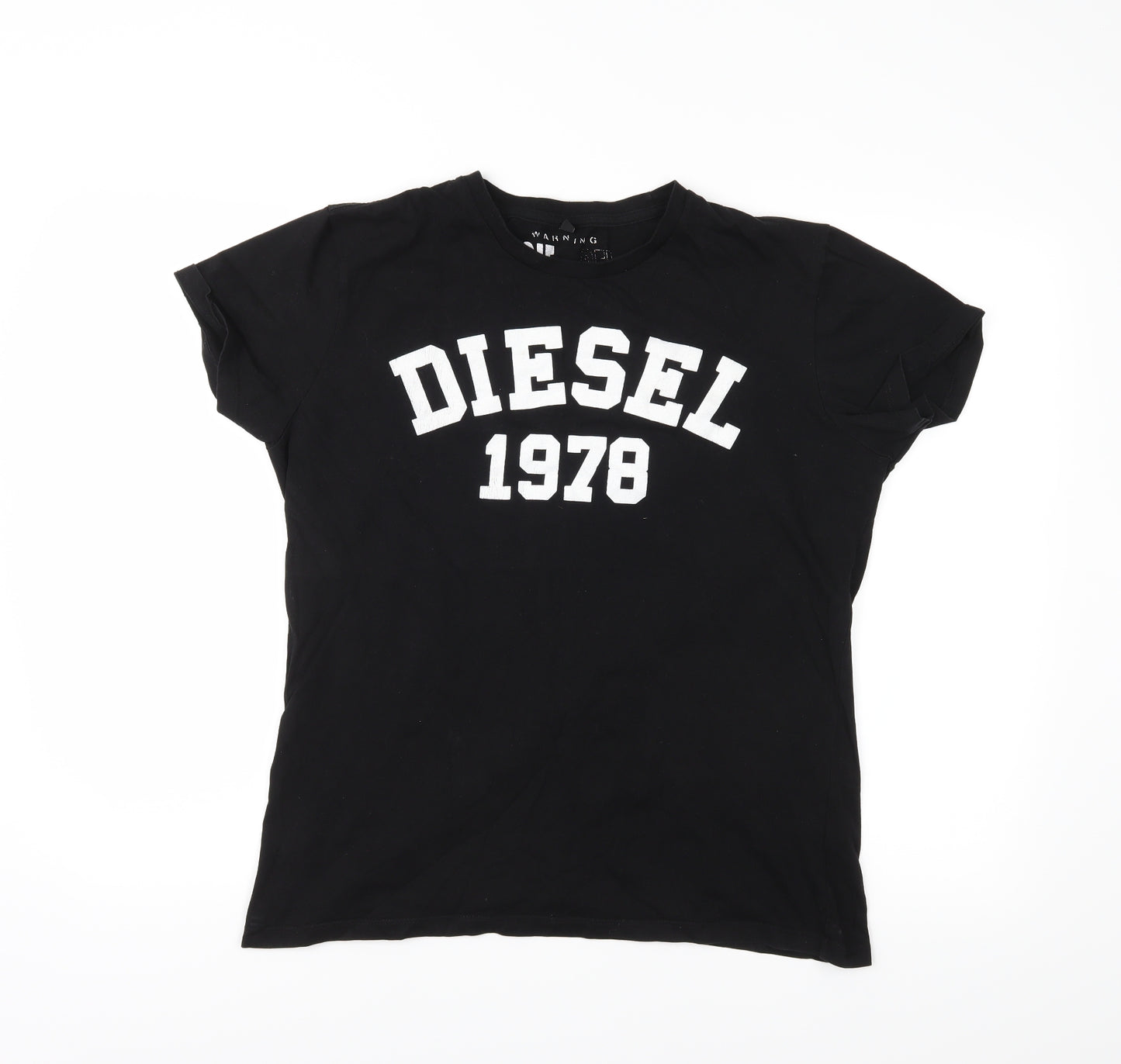 Diesel Mens Black    T-Shirt Size XL