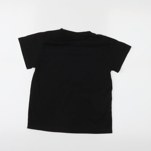 Preworn Boys Black   Basic T-Shirt Size S