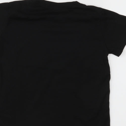 Preworn Boys Black   Basic T-Shirt Size S