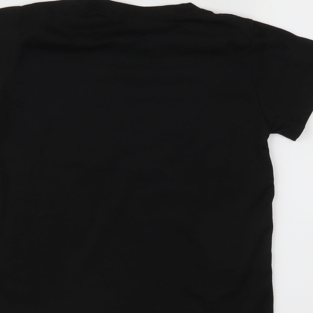 Preworn Boys Black   Basic T-Shirt Size S