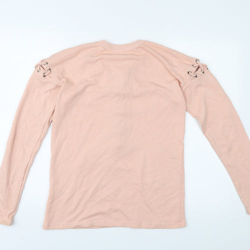 Missguided Womens Pink   Pullover Jumper Size 6