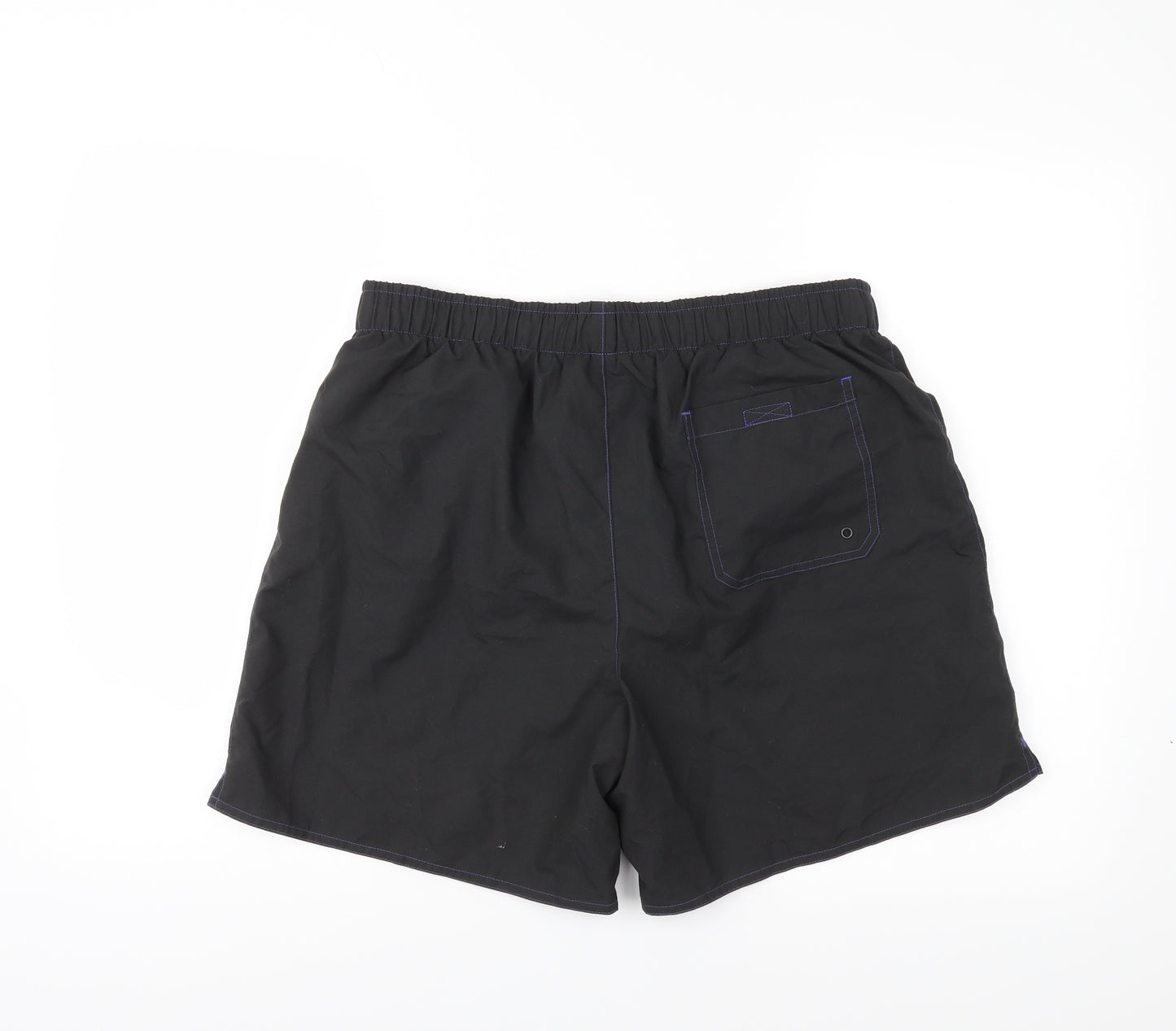 DECATHLON Mens Black   Sweat Shorts Size XL - Swimming