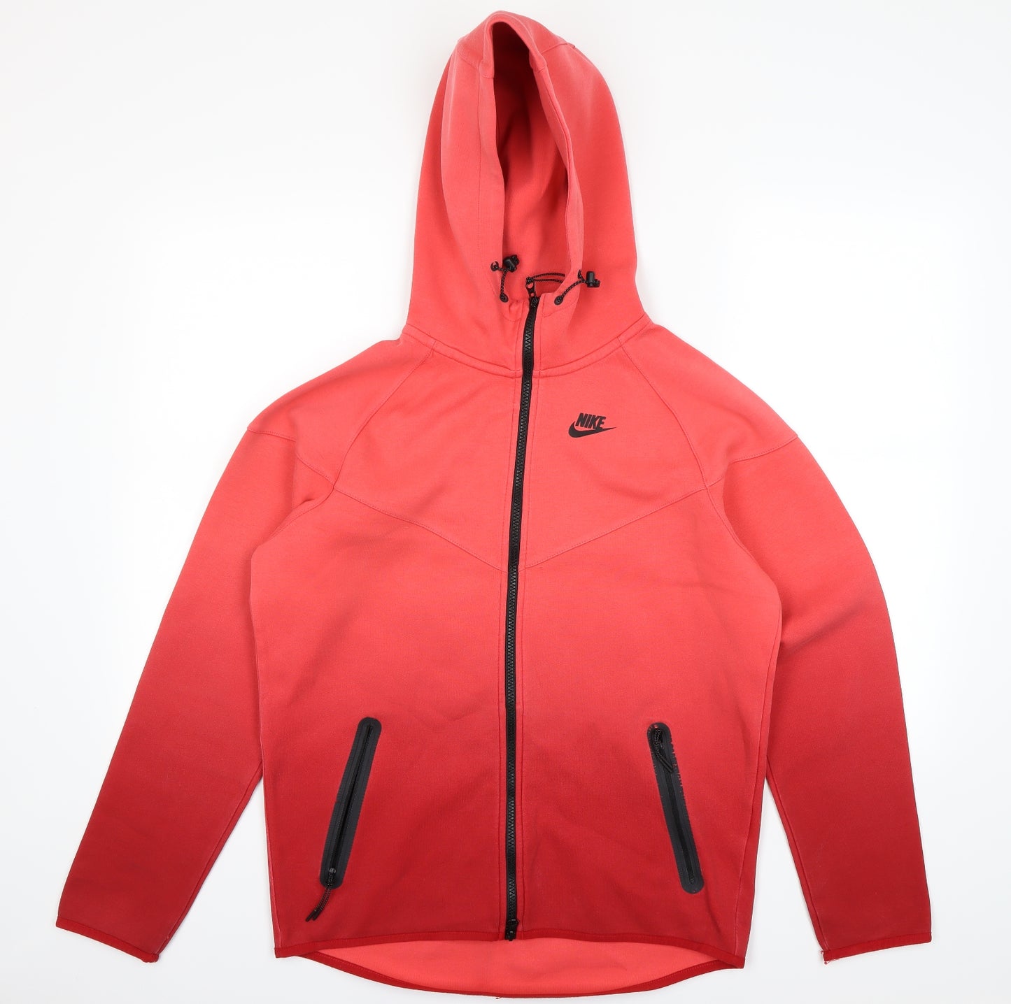 Nike Mens Red   Full Zip Hoodie Size M