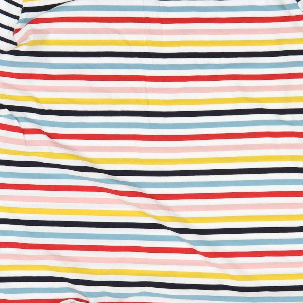 Boden Womens Multicoloured Striped  Basic T-Shirt Size 12