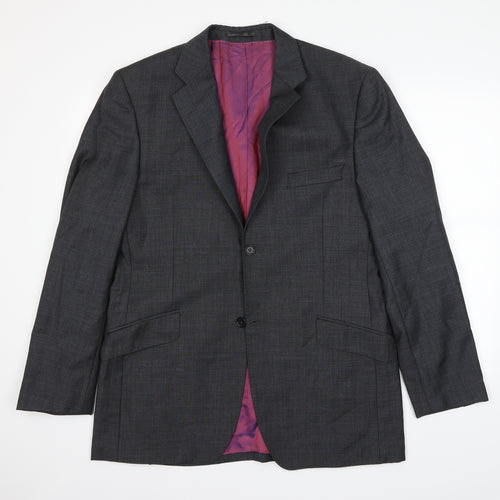 Preworn Mens Grey   Jacket Suit Size L