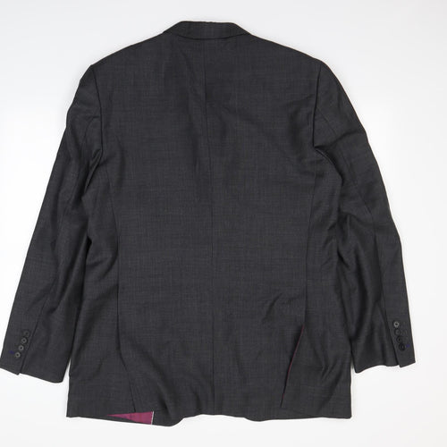 Preworn Mens Grey   Jacket Suit Size L