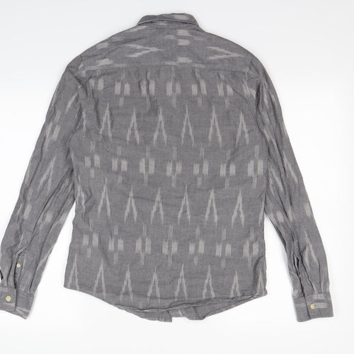ASOS Mens Grey    Button-Up Size S