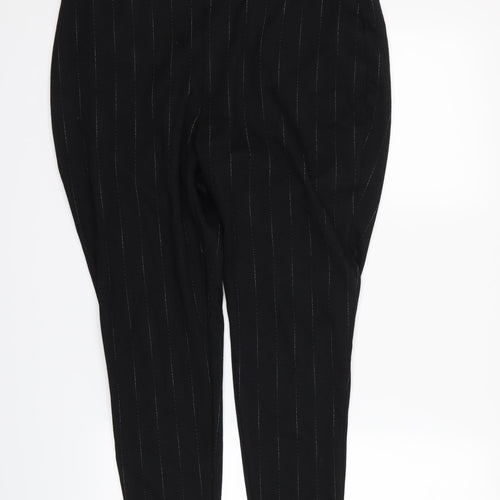 M&S  Womens Black   Dress Pants Trousers Size 18 L24 in