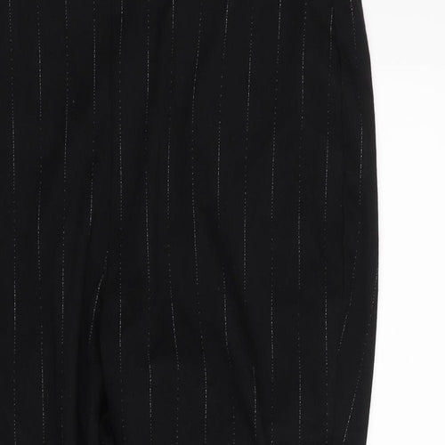 M&S  Womens Black   Dress Pants Trousers Size 18 L24 in