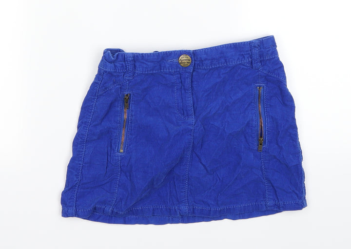 NEXT Girls Blue Mini Skirt Size 7 Years