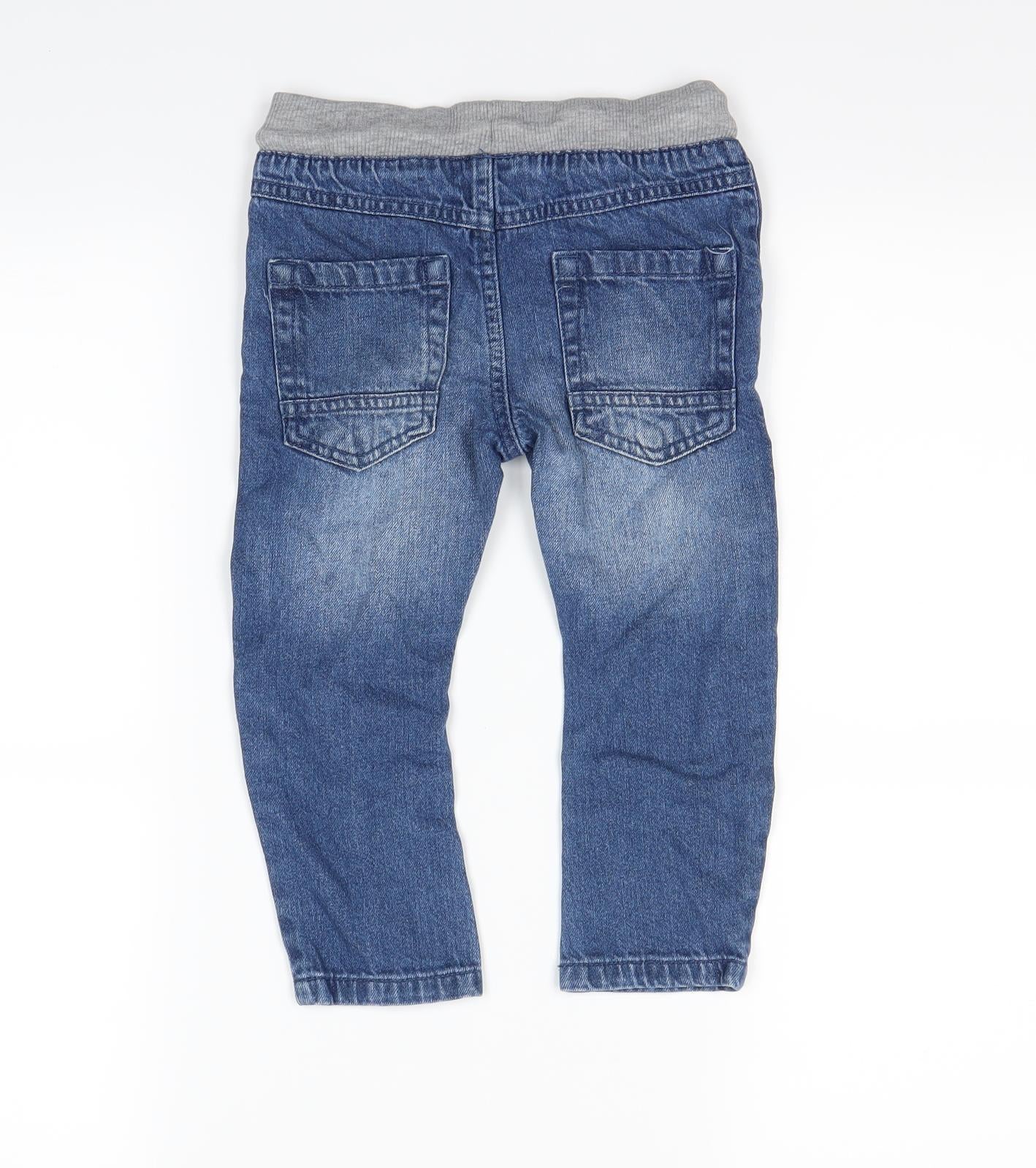 F&F Boys Blue   Jegging Jeans Size 2-3 Years