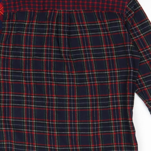 NEXT Boys Multicoloured Check  Basic Button-Up Size 11 Years