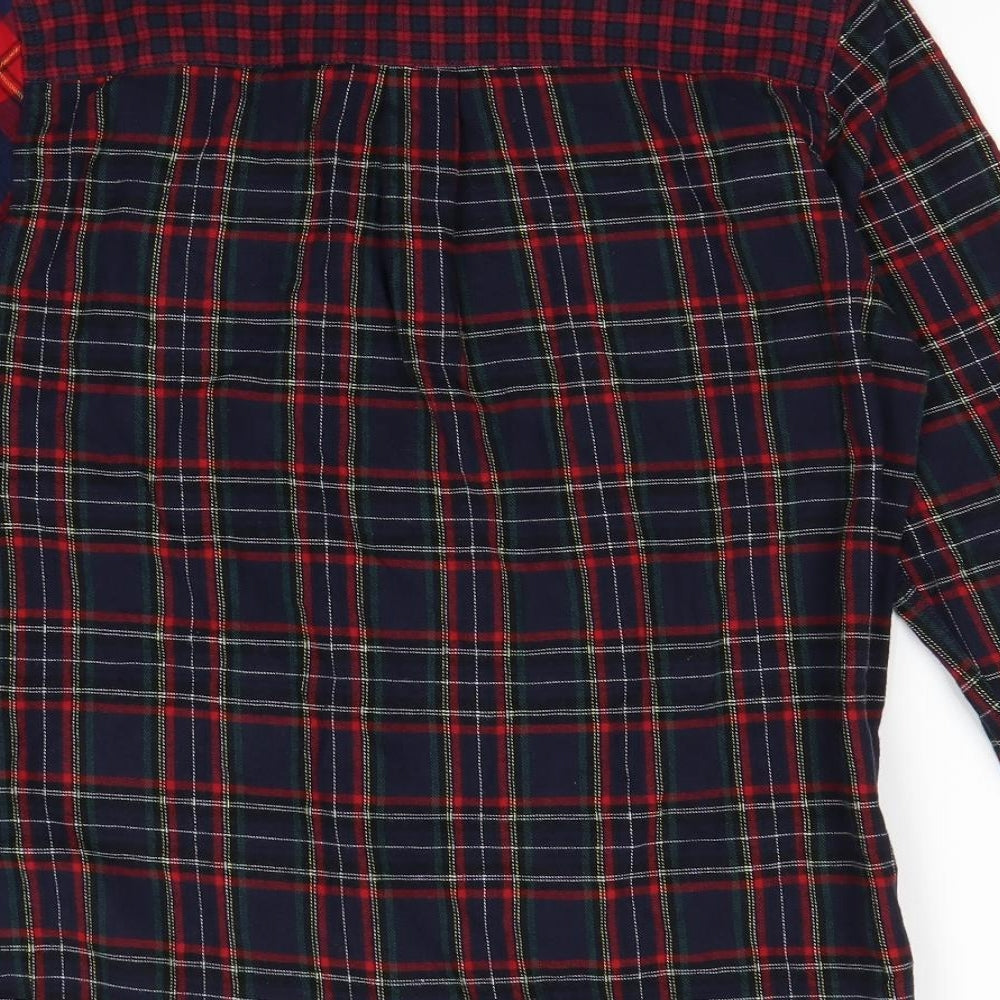 NEXT Boys Multicoloured Check  Basic Button-Up Size 11 Years
