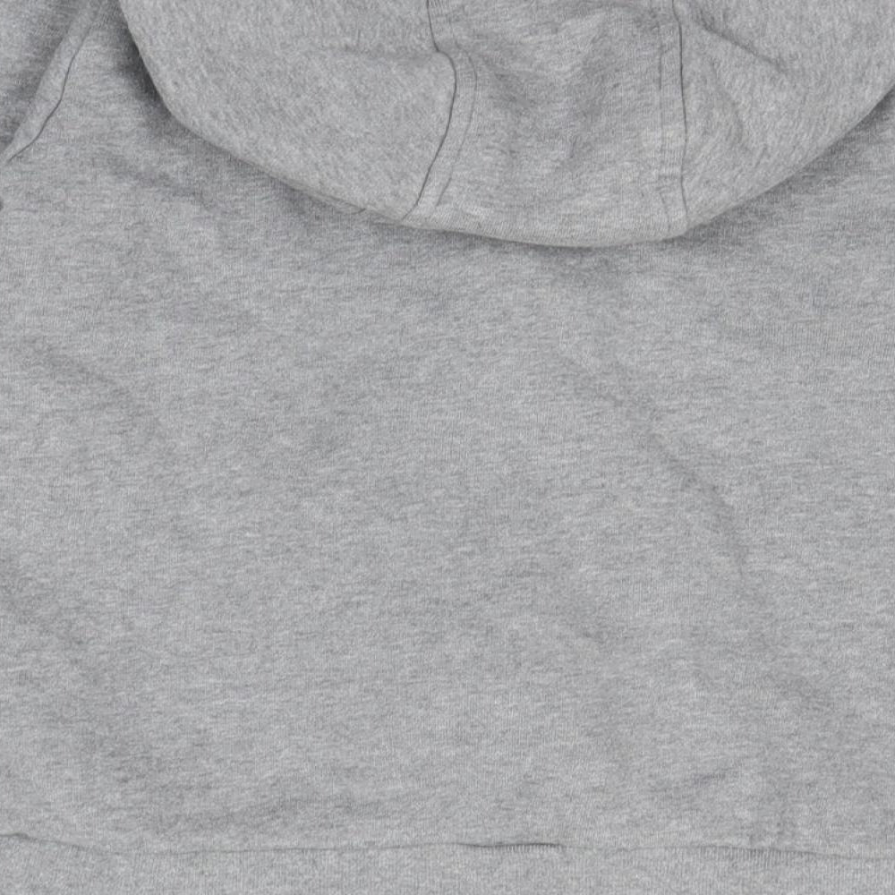 EA7 Girls Grey   Full Zip Hoodie Size 12 Years
