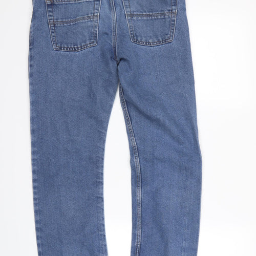Preworn Womens Blue   Mom Jeans Size 12 L27.5 in