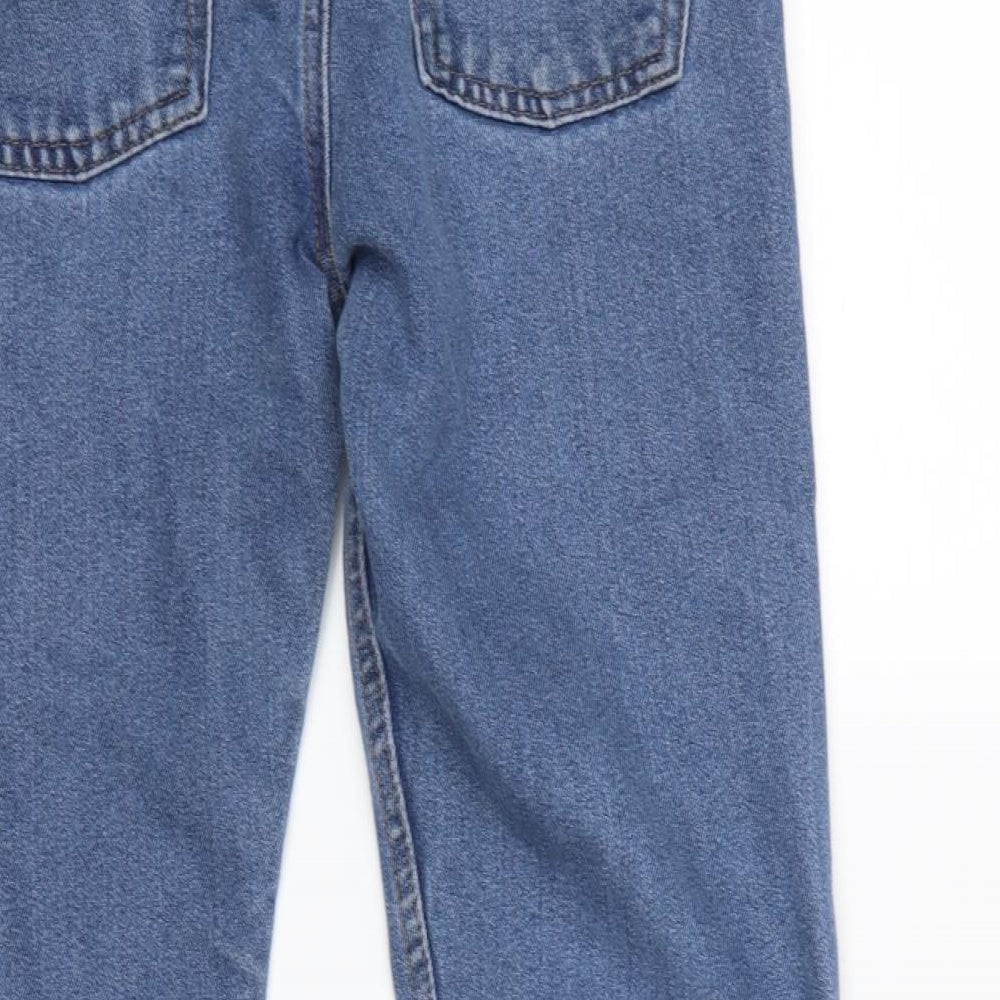 Preworn Womens Blue   Mom Jeans Size 12 L27.5 in