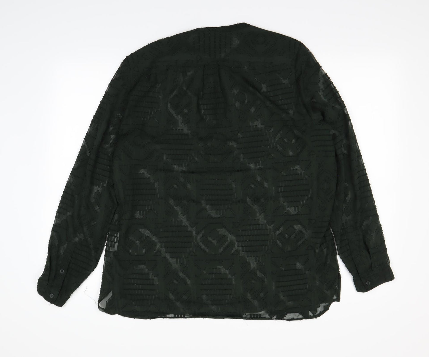 French Connection Womens Green   Basic Blouse Size 14