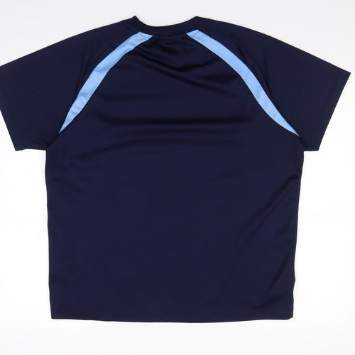 le coq sportif Mens Blue   Basic T-Shirt Size L