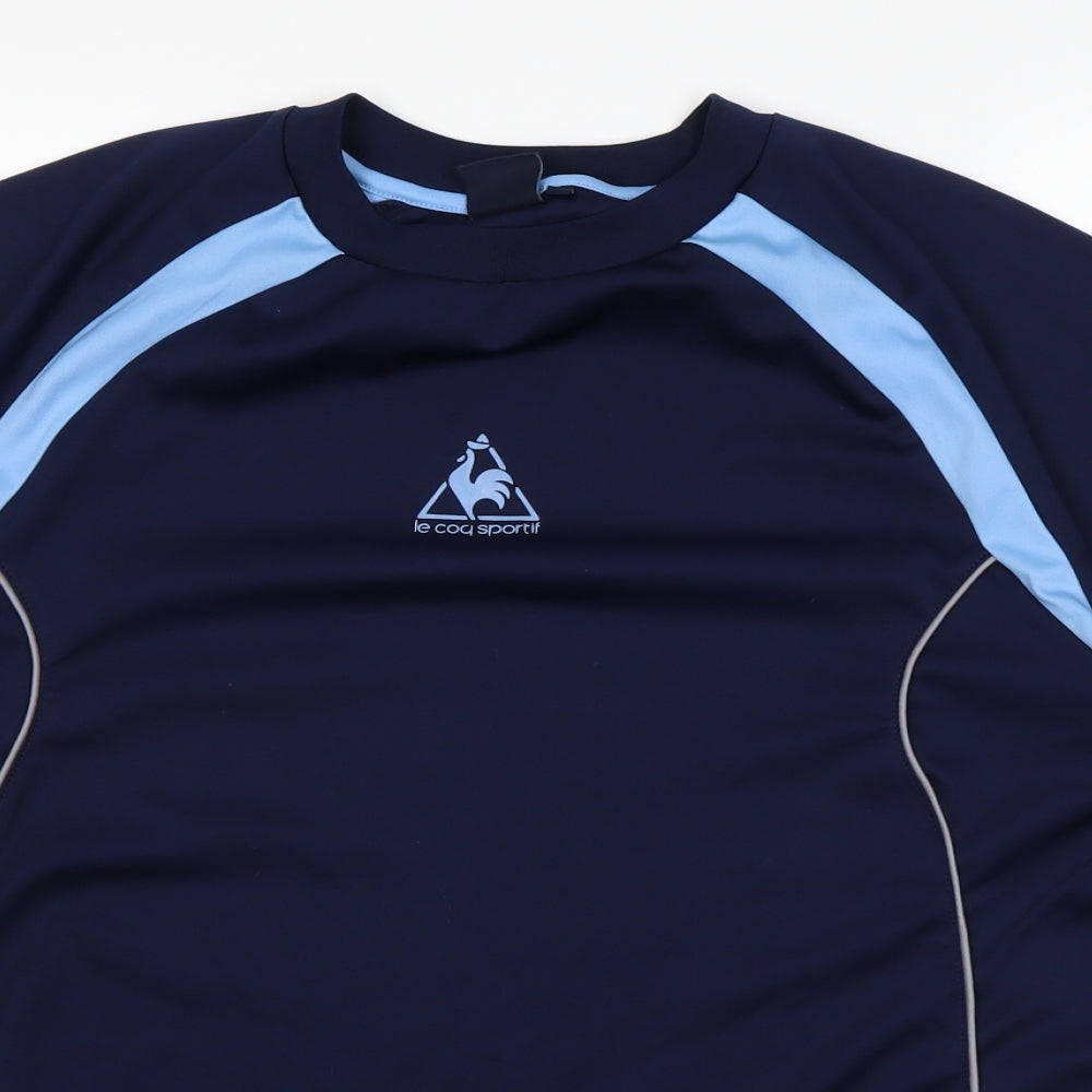 le coq sportif Mens Blue   Basic T-Shirt Size L