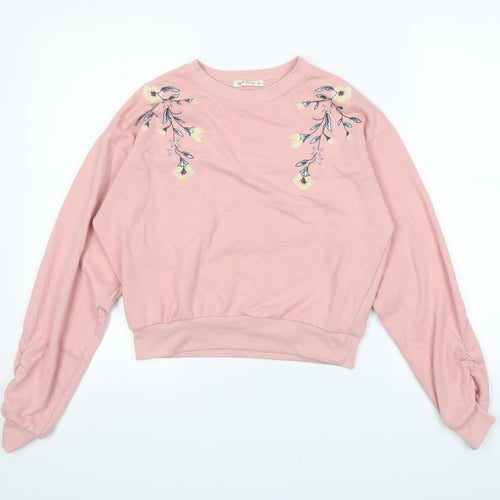 Garage Womens Pink   Pullover Jumper Size S