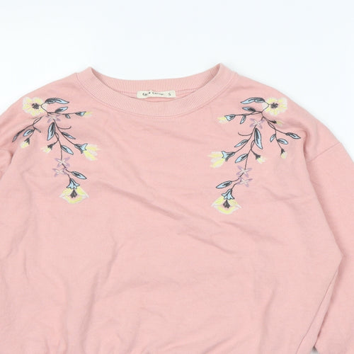 Garage Womens Pink   Pullover Jumper Size S