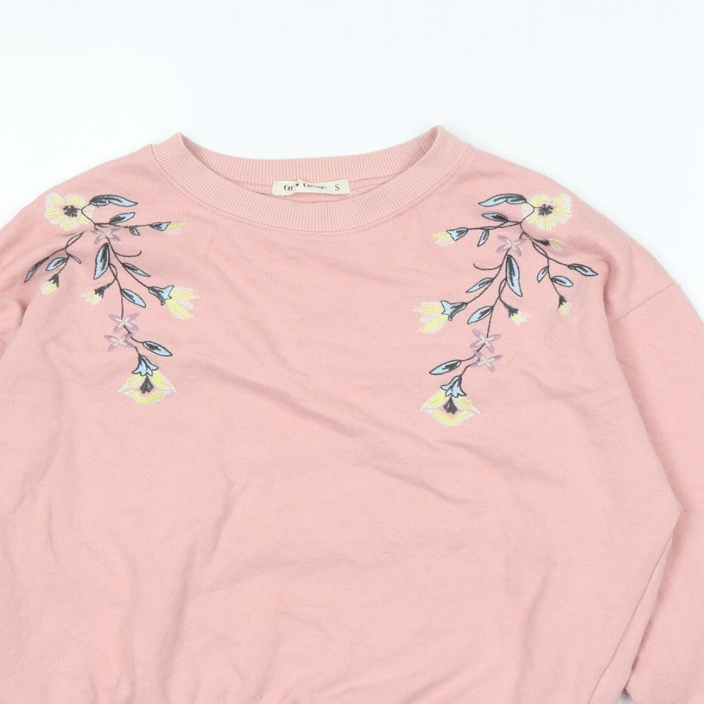 Garage Womens Pink   Pullover Jumper Size S