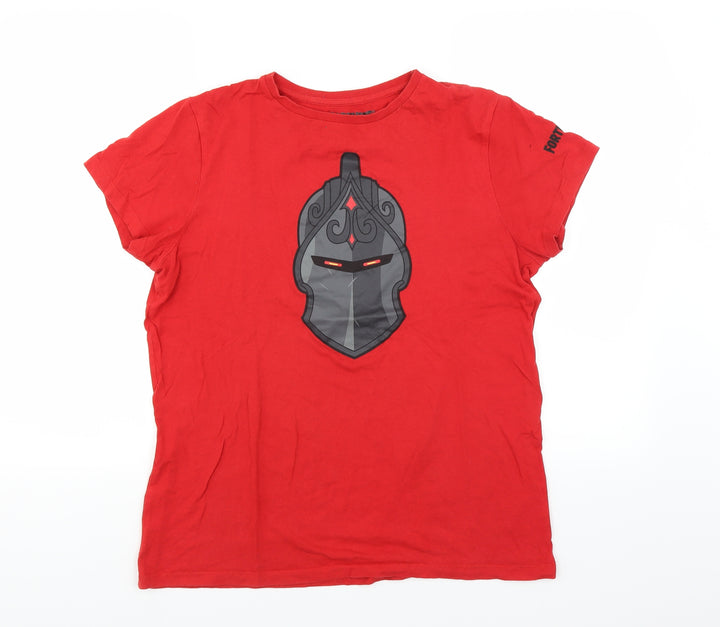 Primark Womens Red Basic T-Shirt Size XL - Fortnite