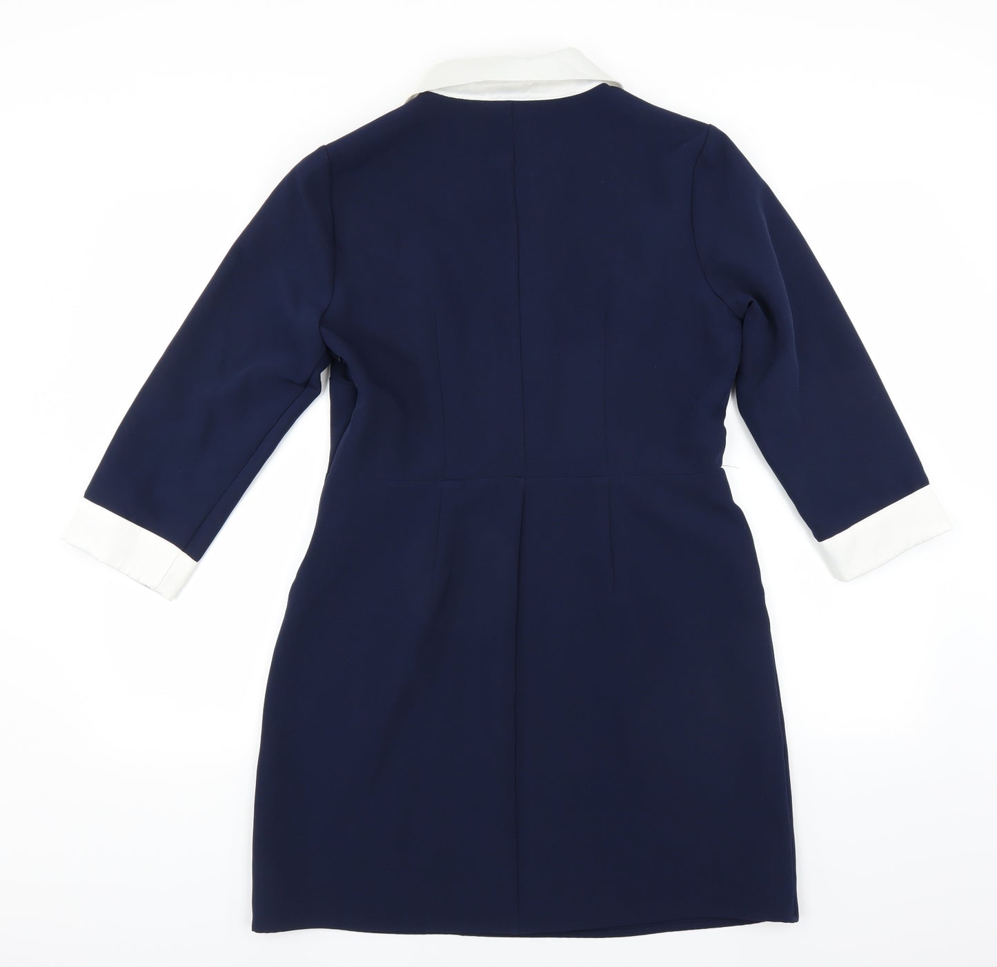 Savida Womens Blue   Shirt Dress  Size M